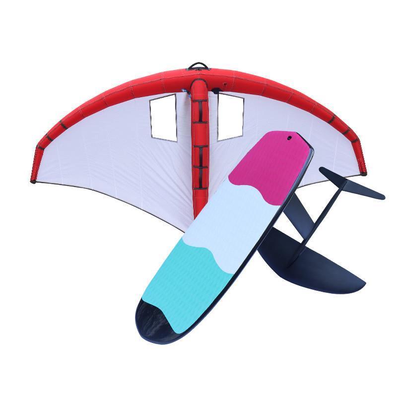 surfboard hardboard (three colours) + water wing + wind wing 5m2